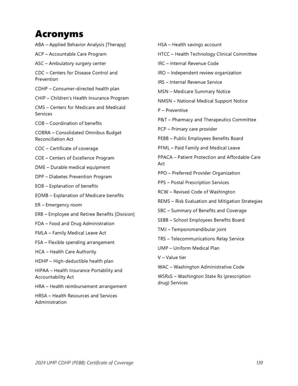 UMP Consumer-Directed Health Plan (CDHP) COC (2024) - Page 140