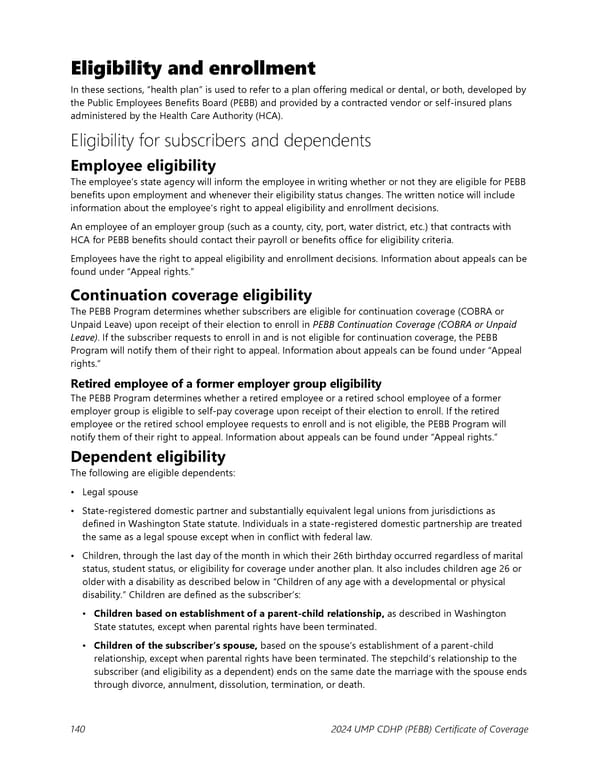 UMP Consumer-Directed Health Plan (CDHP) COC (2024) - Page 141