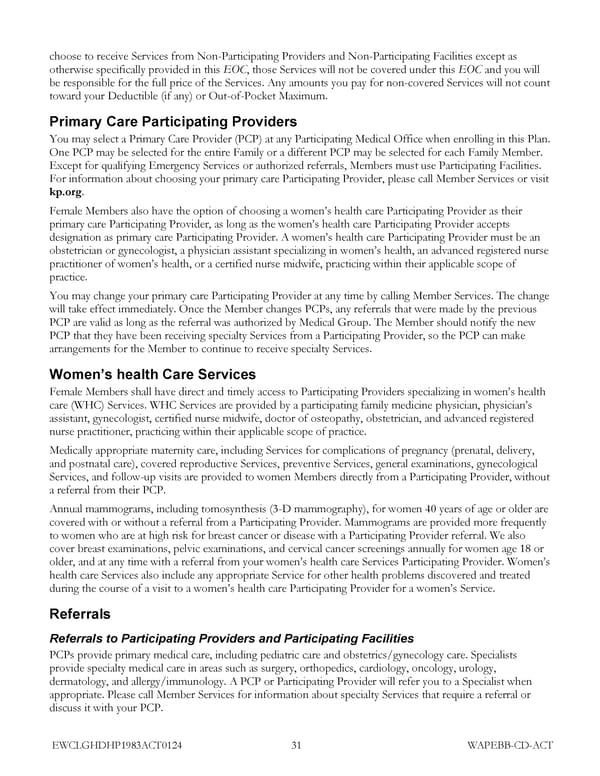 Kaiser Permanente NW CDHP EOC (2024) - Page 38