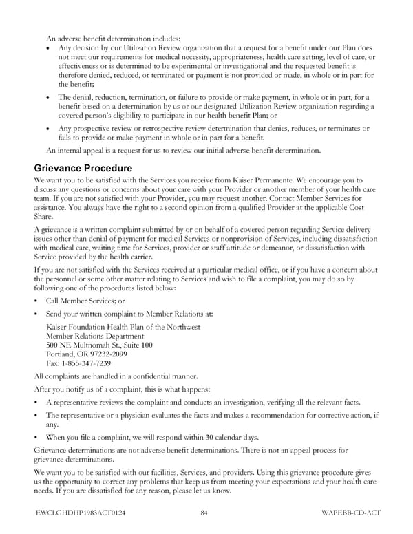 Kaiser Permanente NW CDHP EOC (2024) - Page 91