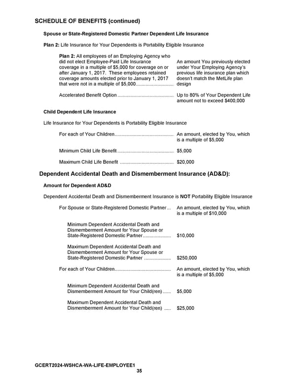 Certificate of Coverage - Page 37