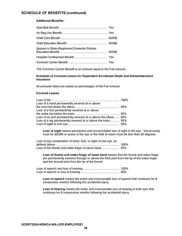 Certificate of Coverage - Page 38