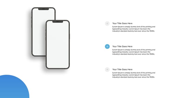 Phone Mockups Template - Powerpoint, Google Slides, PDF - Page 2