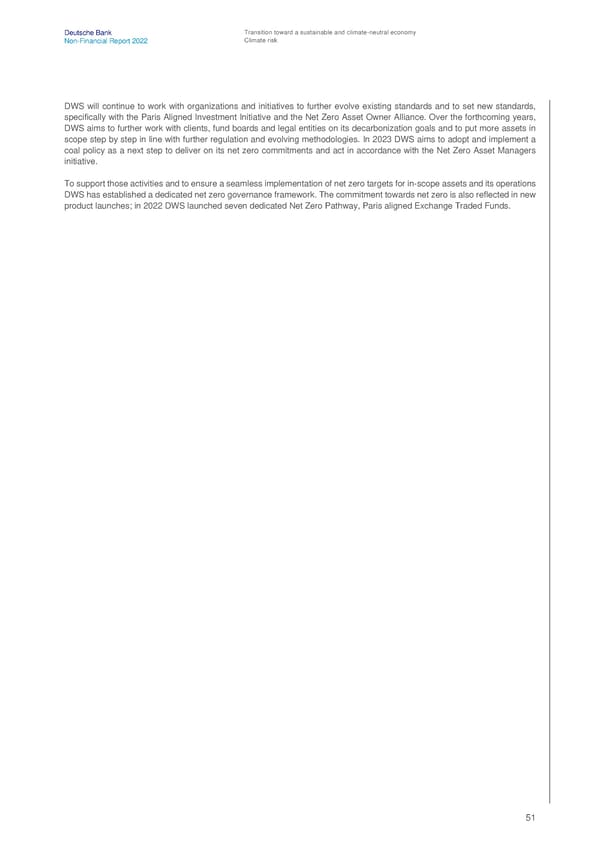 Deutsche Bank Non Financial Report  - Page 52