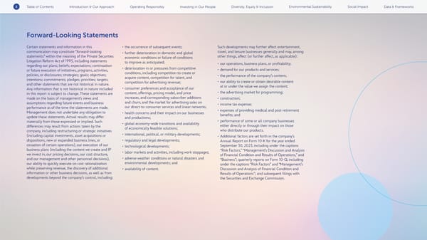 Disney 2023 Sustainability & Social Impact Report - Page 2