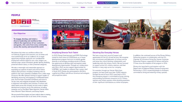 Disney 2023 Sustainability & Social Impact Report - Page 31