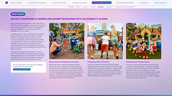 Disney 2023 Sustainability & Social Impact Report - Page 37