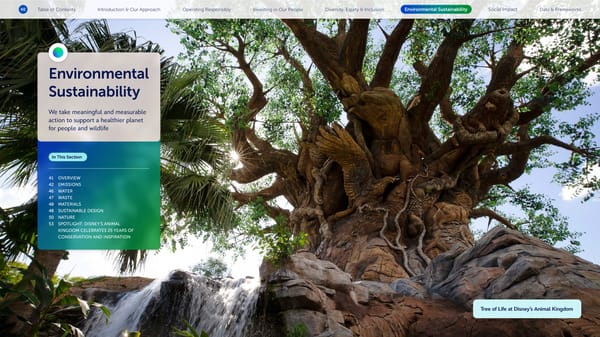 Disney 2023 Sustainability & Social Impact Report - Page 40