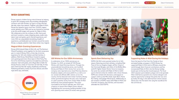 Disney 2023 Sustainability & Social Impact Report - Page 56