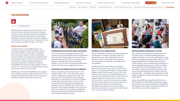 Disney 2023 Sustainability & Social Impact Report - Page 62