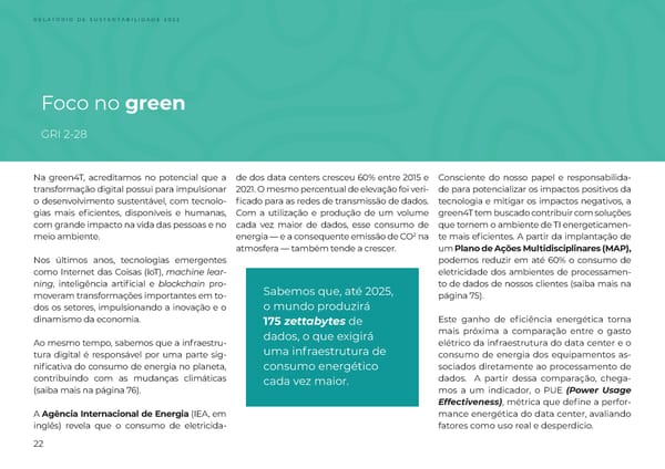 Sustainability Report 2022 - Page 22