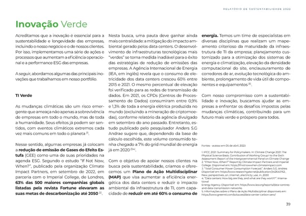 Sustainability Report 2022 - Page 39