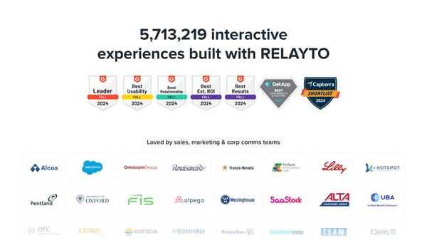 RELAYTO Buyers' Presentation - Page 2