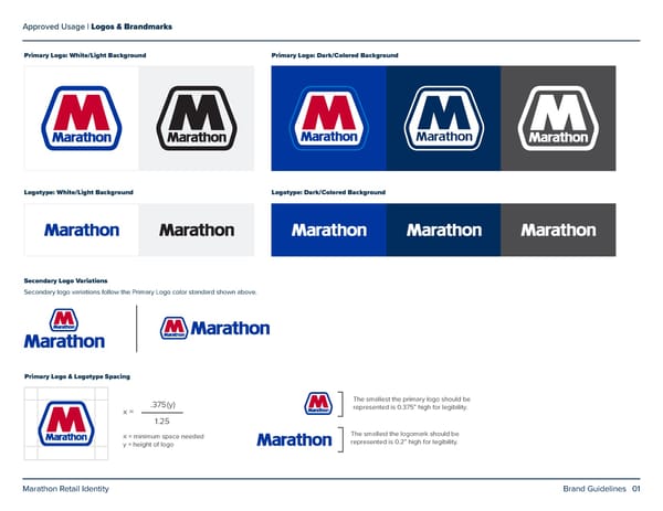 Marathon Brand Book - Page 2