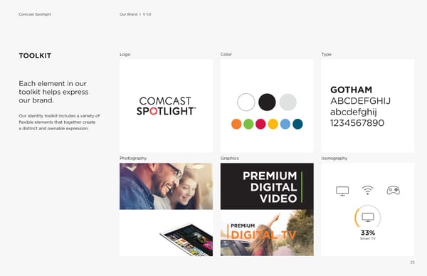 Comcast Brand Book - Page 23