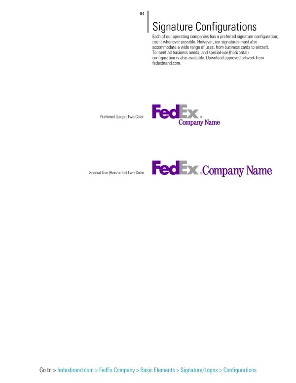 FedEx Brand Book - Page 7