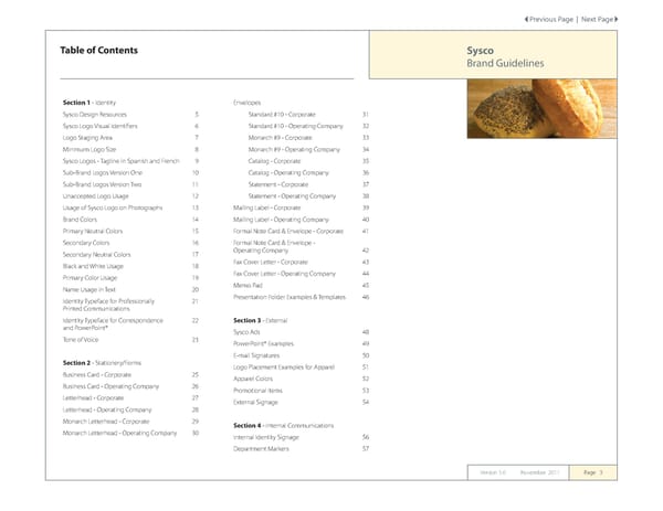 Sysco Brand Book - Page 3