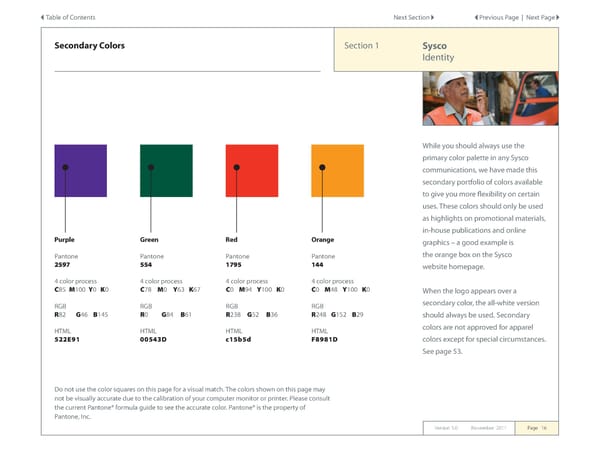 Sysco Brand Book - Page 16