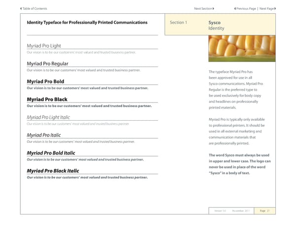 Sysco Brand Book - Page 21