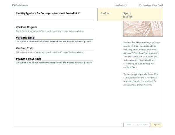 Sysco Brand Book - Page 22