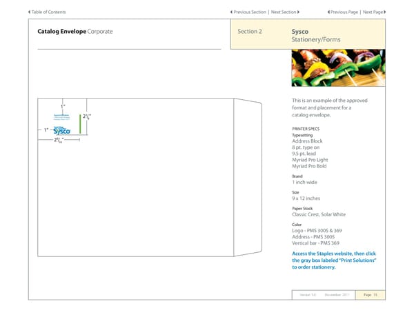 Sysco Brand Book - Page 35