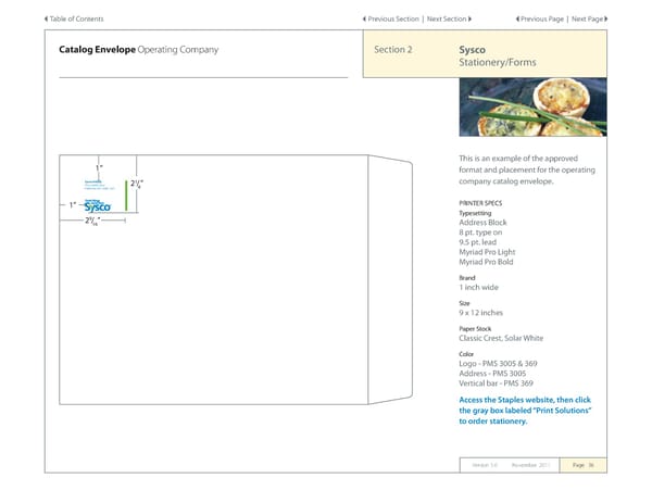 Sysco Brand Book - Page 36