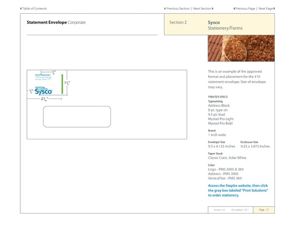 Sysco Brand Book - Page 37