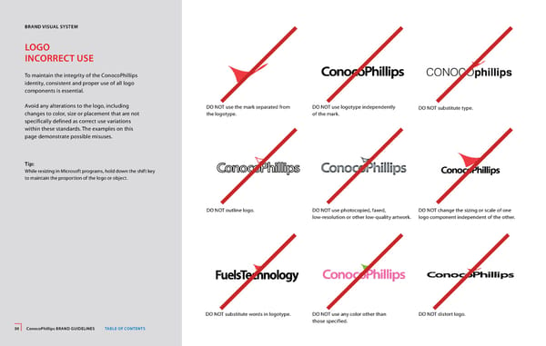 ConocoPhillips Brand Book - Page 30