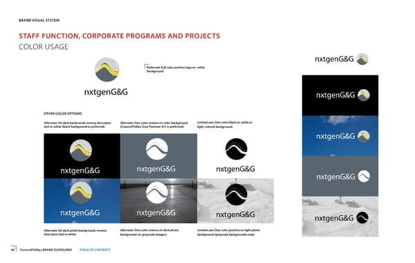 ConocoPhillips Brand Book - Page 44