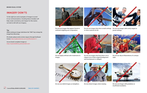 ConocoPhillips Brand Book - Page 61