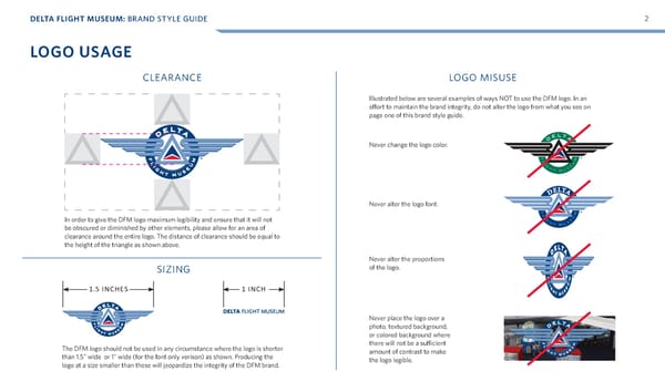 Delta Flight Museum Brand Book - Page 4