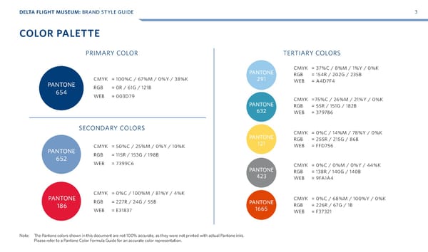 Delta Flight Museum Brand Book - Page 5