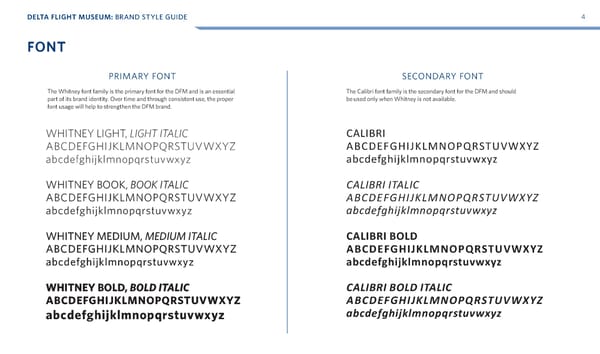 Delta Flight Museum Brand Book - Page 6