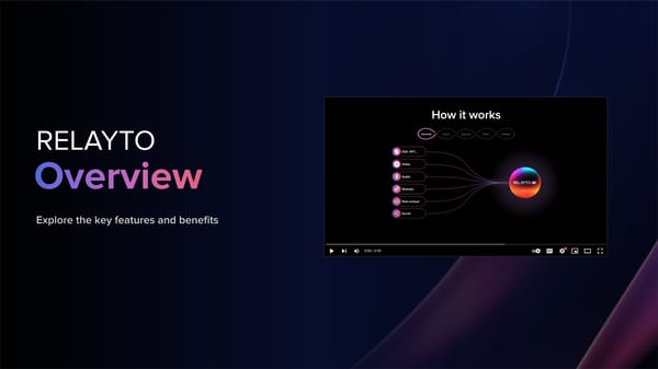 RELAYTO Overview: Key Features and Benefits - Page 1