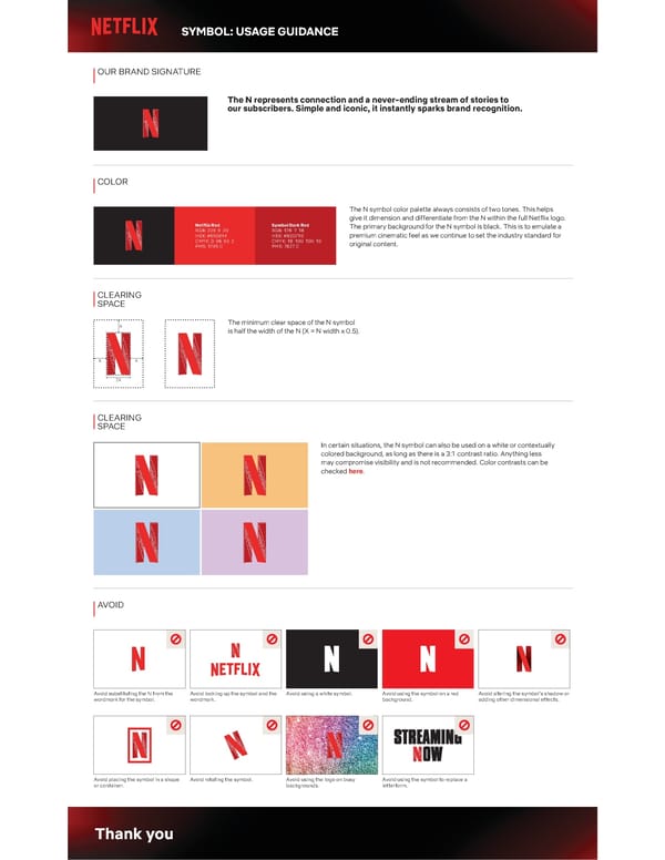 Netflix Brand Book - Page 1