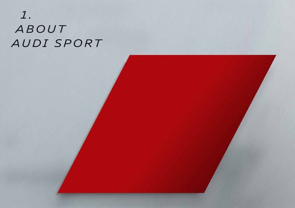 Audi Sport Brand Book - Page 4