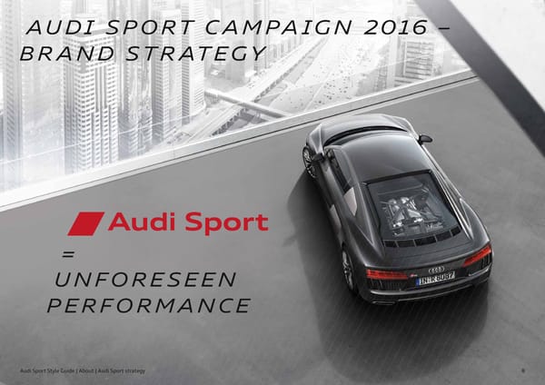 Audi Sport Brand Book - Page 8