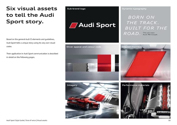 Audi Sport Brand Book - Page 16