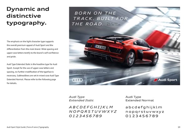 Audi Sport Brand Book - Page 19