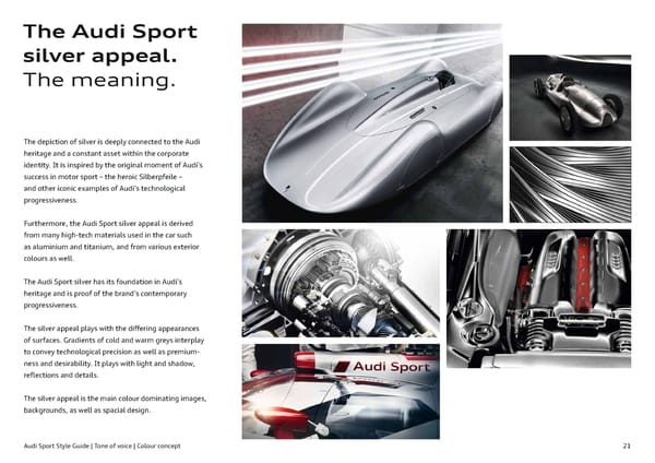 Audi Sport Brand Book - Page 21