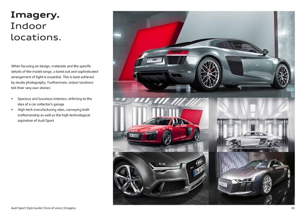 Audi Sport Brand Book - Page 31