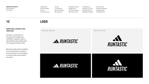 ADIDAS Running Brand Book - Page 7