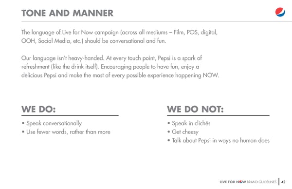 Pepsi Brand Book - Page 27