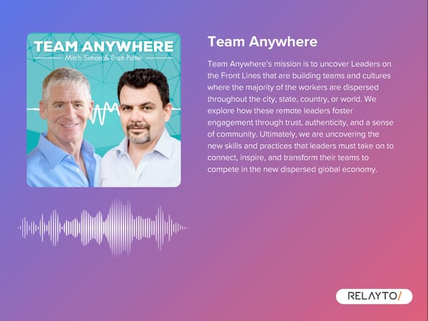 Podcast Owners on the Experience-focused Leaders - Page 42