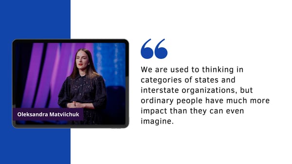 TED Talk: The Ordinary People Doing Extraordinary Things in Ukraine - Page 7