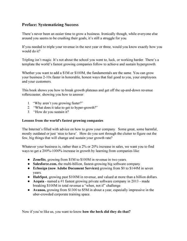 From Impossible to Inevitable: How Hypergrowth Companies Create Predictable Revenue - Page 2