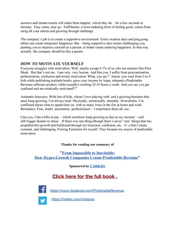 From Impossible to Inevitable: How Hypergrowth Companies Create Predictable Revenue - Page 43