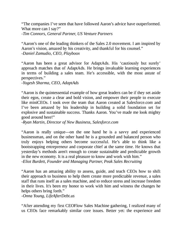 Predictable Revenue - Page 3