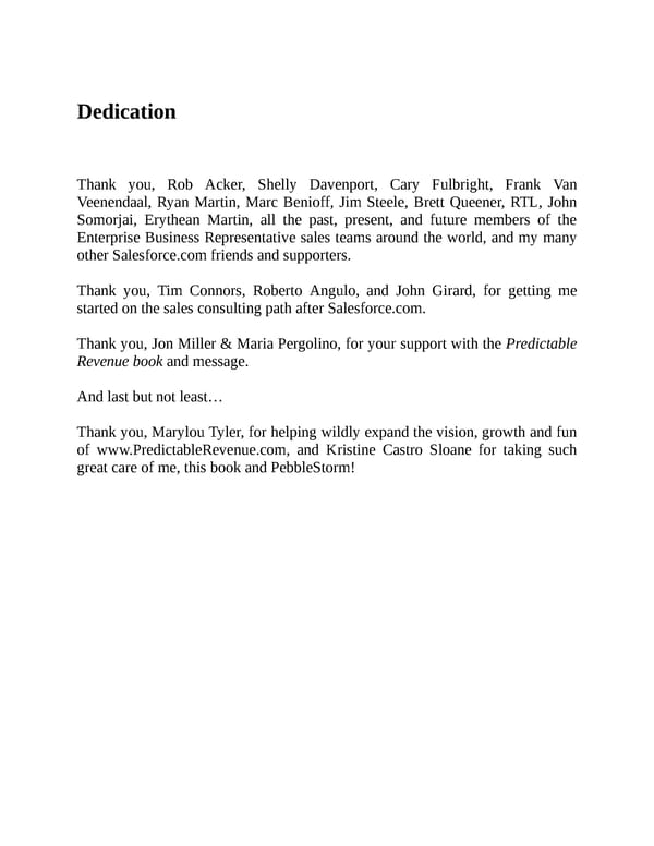 Predictable Revenue - Page 8