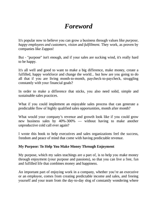 Predictable Revenue - Page 9